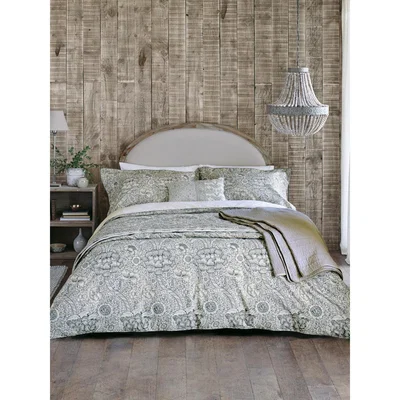John Lewis Morris & Co. Wandle Bedding, Grey