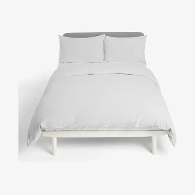 John Lewis John Lewis & Partners Emma Seersucker Duvet Cover Set