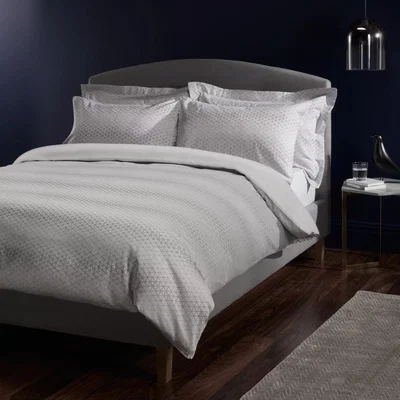 John Lewis John Lewis & Partners Boutique Hotel Geo Jacquard Cotton Bedding