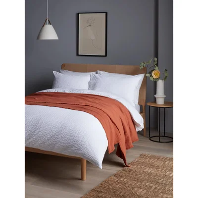 John Lewis John Lewis & Partners Mini Waffle Bedding