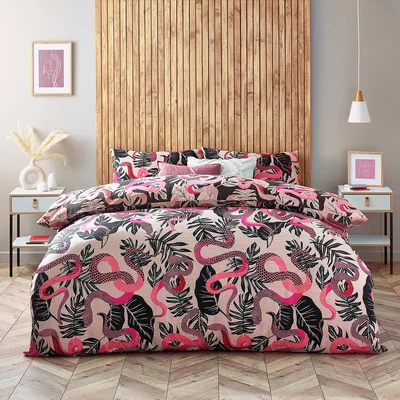 La Redoute Serpentine Duvet Cover & Pillowcase Set