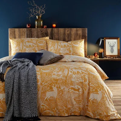 La Redoute Winter Woods Duvet Cover & Pillowcase Set