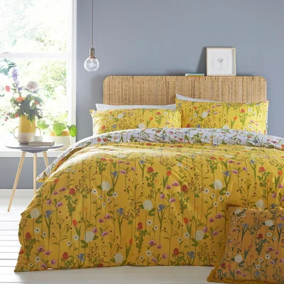 La Redoute Fleura Duvet Cover & Pillowcase Set