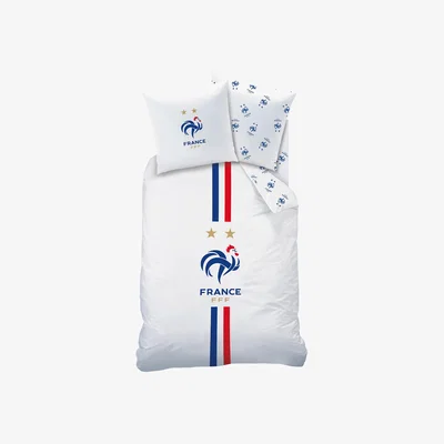 La Redoute FFF France Football Cotton Bedding Set