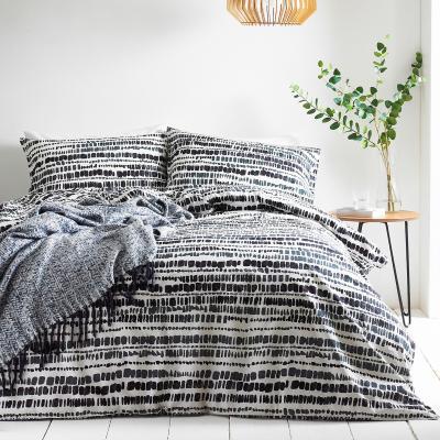 La Redoute Brushstrokes Duvet Cover & Pillowcase Set