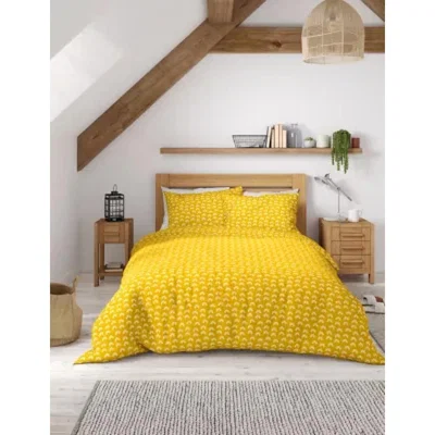 Marks & Spencer M&S 2 Pack Cotton Mix Rainbow Bedding Sets - 5FT - Ochre, Ochre