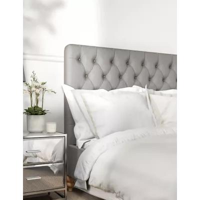 Marks & Spencer M&S Pure Cotton Embroidered Bedding Set - 6FT - White, White