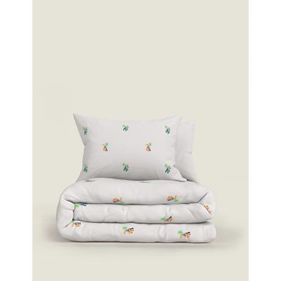 Marks & Spencer M&S  Pure Cotton Toucan Embroidered Bedding Set - 6FT - Multi, Multi