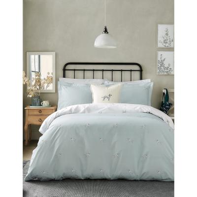 Marks & Spencer M&S Sophie Allport Pure Cotton Dalmatian Bedding Set - SGL - Sky Blue, Sky Blue