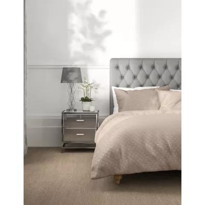Marks & Spencer M&S Cotton Mix Textured Metallic Bedding Set - 5FT - Grey Mix, Grey Mix