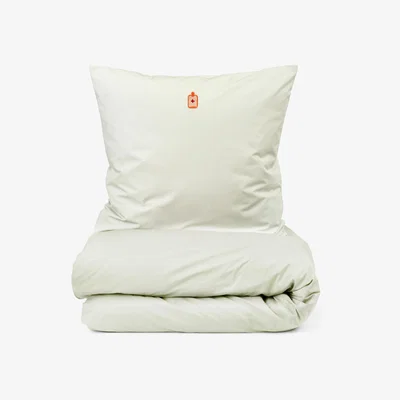 Made in Design Snooze Bedlinen set for 2 persons - / 200 x 220 cm by Normann Copenhagen Green