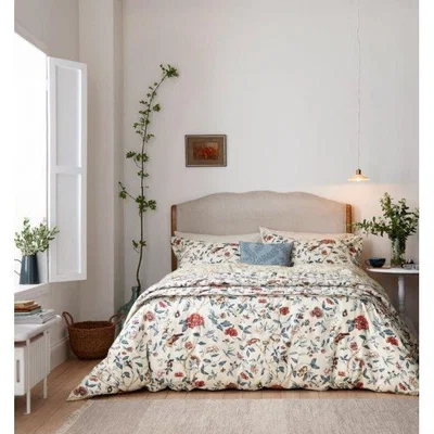 Downtown Sanderson Options Sissinghurst Ruby & Teal Duvet Set