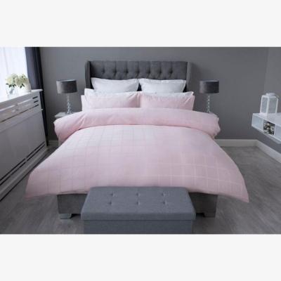 The Range Union Square Duvet Cover Set - BM369 - Blush Pink