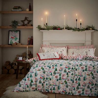 The Rug Seller Shine Bright Christmas Tree Bedding by Cath Kidston in Multi