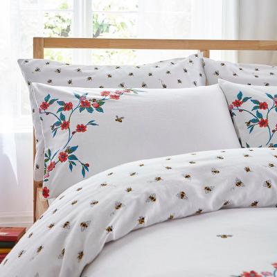 The Rug Seller Greenwhich Flowers Floral Bedding by Cath Kidston in Warm Cream