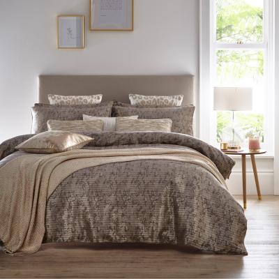 The Rug Seller Lux Abstract Cotton Bedding By Tess Daly in Natural