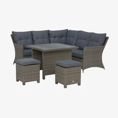 Barker and Stonehouse Ronda Mini Modular Set, Grey | Barker & Stonehouse