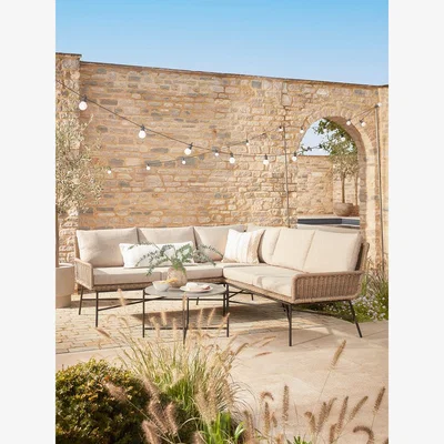Cox and Cox Modica Corner Set