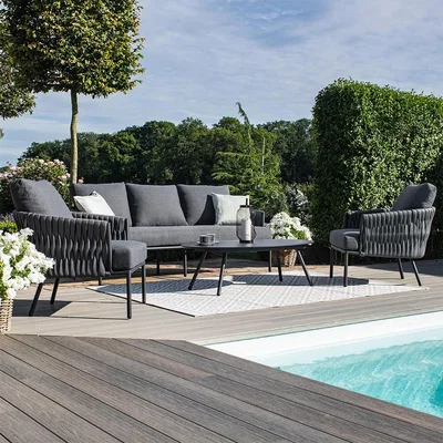 Cuckooland Maze Rattan Marina 3 Seat Sofa Set