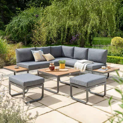 Dunelm Billingford Mini 5 Piece Corner Outdoor Set