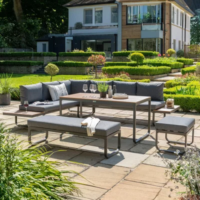 Dunelm Billingford Large 5 Piece Corner Outdoor Set