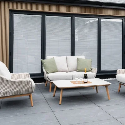 Dunelm Norfolk Leisure Camberley Thick Rope Sofa Set