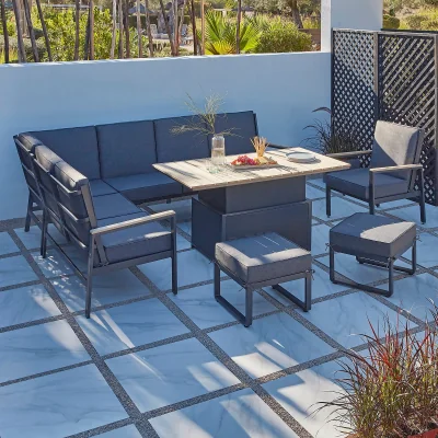 Homebase Adelaide Garden Corner Sofa Set