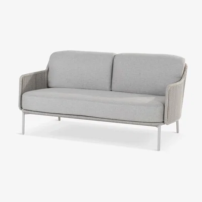 John Lewis 4 Seasons Outdoor Bernini 2-Seater Garden Sofa, Frozen