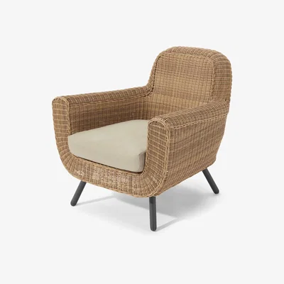 Made.com Jonah Garden Armchair, Natural Polyrattan