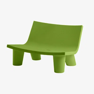 Made in Design Low Lita Love 2 seater sofa by Slide Green