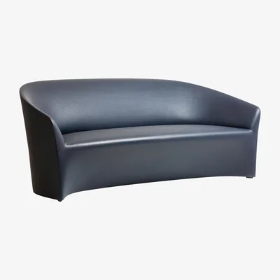 Made in Design PineBeach Straight sofa - L 180 cm - Indoor / Outdoor by Serralunga Black