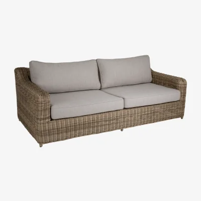 Nordic Nest Brafab Glendon 3 seater sofa Rustic beige-beige