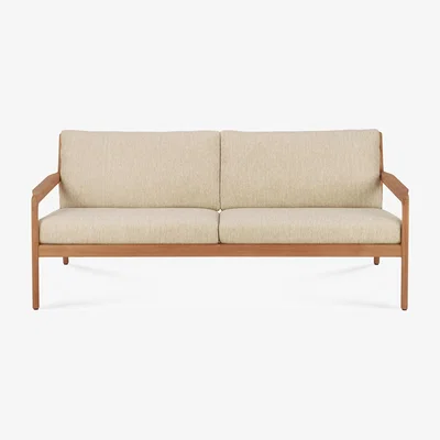 Nordic Nest Ethnicraft Jack outdoor sofa 2-seater teak Natural
