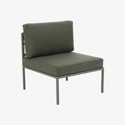 Nordic Nest Brafab Reno sofa module Nordic green-raw avocado middle unit
