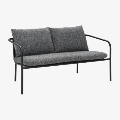 Nordic Nest Brafab Bendt sofa Black-teddy ant