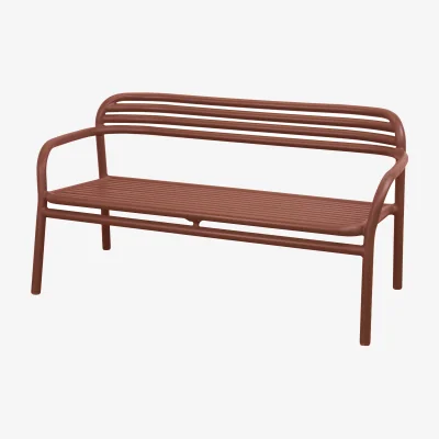 Nordic Nest Cane-line Bliss sofa Desert red 136x68x71 cm