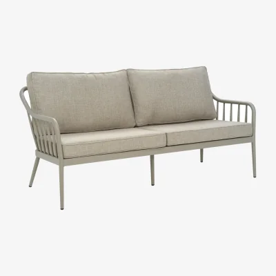 Nordic Nest Brafab Coleville sofa Khaki-burlap beige 3-seater
