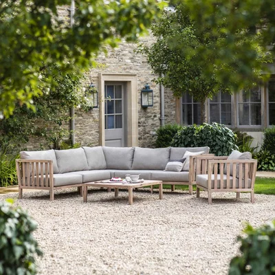 Olivia's Garden Trading Porthallow Corner Sofa Set