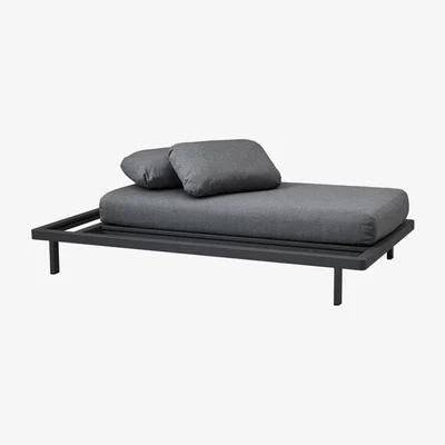 Olivia's Cane-line Space 2-Seater Outdoor Sofa Grey