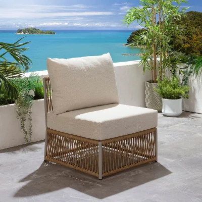 Quatropi Cole Modular Middle Section Neutral Honey 70x74cm