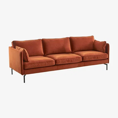 Amara Pols Potten - PPno.2 Sofa - Extra Large - Velvet Rust