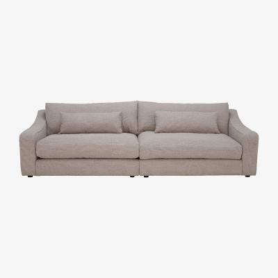 Barker and Stonehouse Arwen 4 Seater Sofa, Neutral Fabric | Barker & Stonehouse