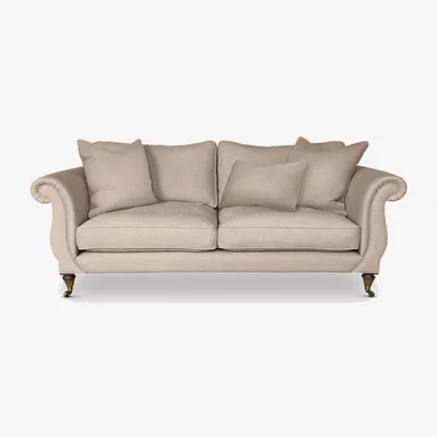 Barker and Stonehouse Atherton 4 Seater Sofa, Neutral | Barker & Stonehouse