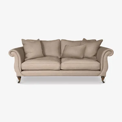 Barker and Stonehouse Atherton 4 Seater Sofa, Neutral | Barker & Stonehouse