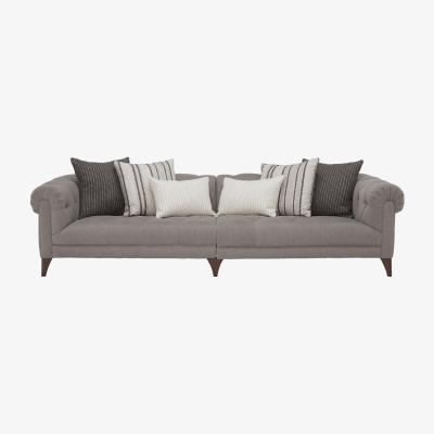 Barker and Stonehouse Anya 4 Seater Deep Sofa, Neutral Fabric | Barker & Stonehouse