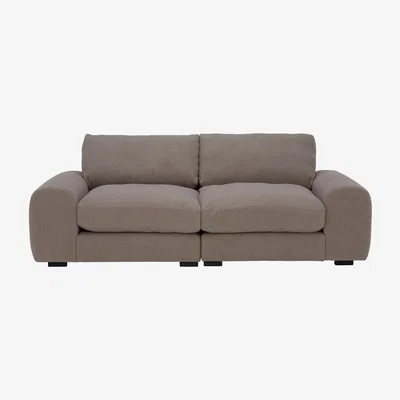 Barker and Stonehouse Bea Large 4 Seater Sofa, Neutral Fabric | Barker & Stonehouse