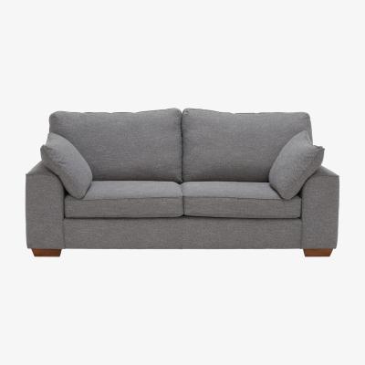 Barker and Stonehouse Findlay Extra Large 4 Seater Sofa, Grey Fabric | Barker & Stonehouse