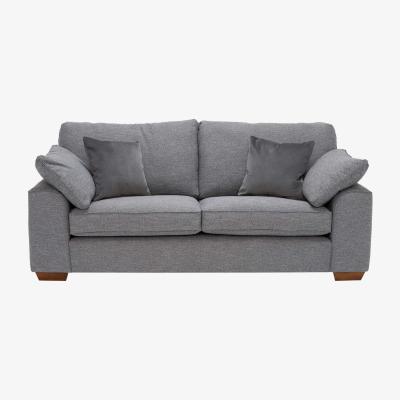 Barker and Stonehouse Findlay Medium 4 Seater Sofa, Grey Fabric | Barker & Stonehouse
