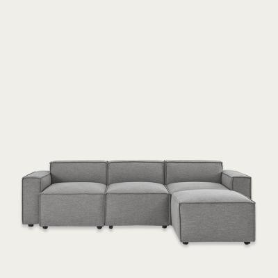 Bombinate.com Teal Model 03 Velvet 4 Seater Sofa