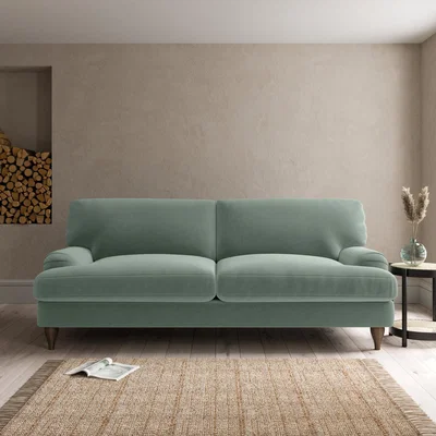 Dunelm Darwin Luxury Velvet 4 Seater Sofa Luxury Velvet Lilypad